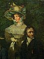 Franz Krüger - Parade auf dem Opernplatz - Henriette Sontag, Niccolò Paganini - IMGP5955