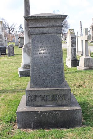 Frederick Gutekunst grave