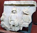 Fronton marmol anfiteatro romano de Merida