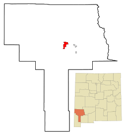 Location in the State of New Mexico