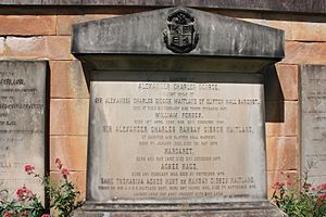 Grave of Sir Alexander Charles Gibson Maitland