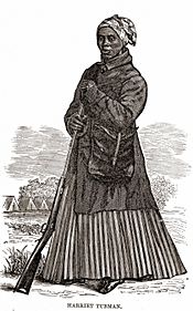 Harriet Tubman Civil War Woodcut