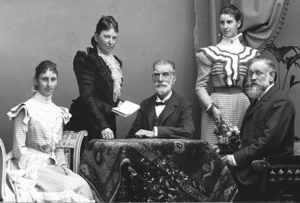 Henrietta de Millas, Sofie de Millas, Adolf Cluss, Julie de Millas, Louis de Millas (1898)