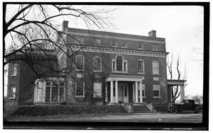 Historic American Buildings Survey, Thos. T. Waterman, Photographer '36. - Mansion, Red Hook, Dutchess County, NY HABS NY,14-RED,3-1