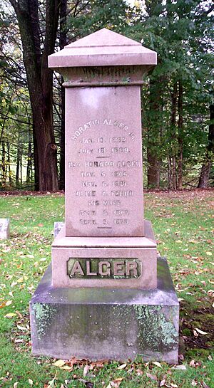 Horatio Algier grave