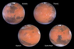 Hubble Mars During 1999