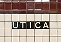 IND Utica Avenue Tile Caption