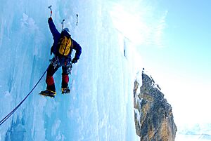 Ice climbing - Symphonie d'automne