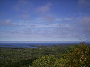 Isle Royale - View from the top of Mount Franklin