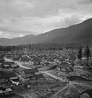 Japanese internment camp in British Columbia