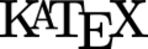 KaTeX logo.svg