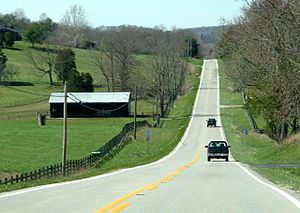 Kentucky Route 80 in Pulaski County