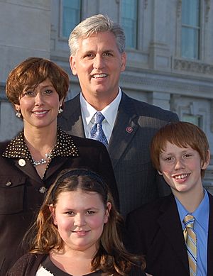 Kevin McCarthy at the 110th Congress swearing-in