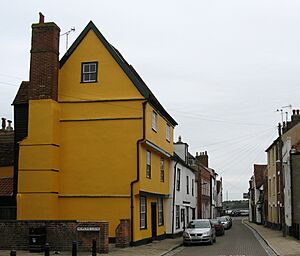 King's Head Street, Harwich, quay end
