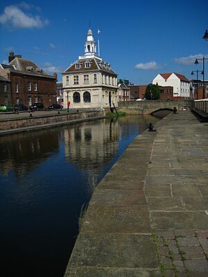 Kings Lynn Customs House pier