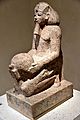 Kneeling figure of Queen Hatshepsut, from Western Thebes, Deir el-Bahari, Egypt, c. 1475 BCE. Neues Museum