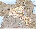 Kurdish-inhabited area by CIA (1992)