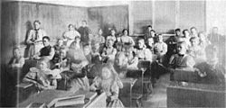 Little Red Schoolhouse Kingman Arizona Circa 1900