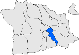 Location of Das in Baixa Cerdanya