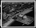 Long Beach Municipal Auditorium aerial view circa 1930