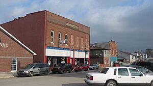 Main Street in downtown Shoals