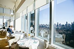 Mandarin Oriental New York Asiate restaurant view
