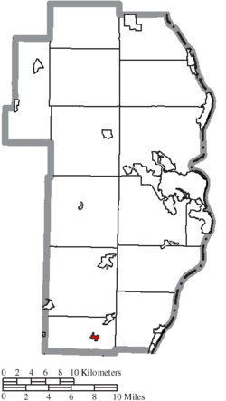 Location of Mount Pleasant in Jefferson County