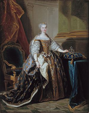 Maria Leszczyńska, by Jean-Baptiste van Loo