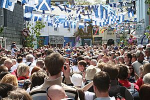 May Day in Padstow - geograph.org.uk - 738587