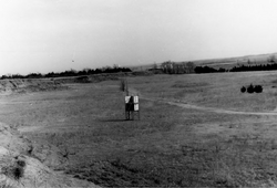 Natural amphitheater at the Medicine Lodge Peace Treaty Site (1969)