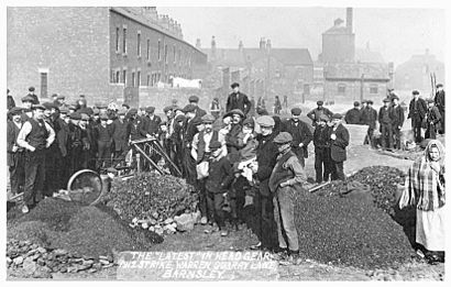 Miners Strike of 1912 photo postcard.jpg