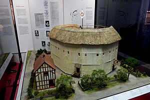 Model of The Rose in the Museum of London