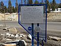 Mount Rose Weather Observatory, Nevada Historical Marker No. 230, Mount Rose Summit, Nevada Route 431, Nevada (16340363263)