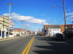 Downtown Paulsboro along Route 44 (Broad Street)