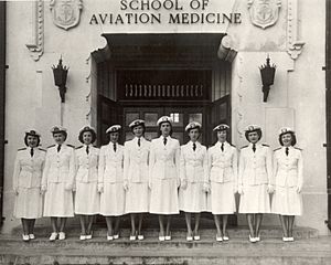 Navy flight nurses -- 1940sa