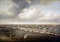 Nicholas Pocock - The Battle of Copenhagen, 2 April 1801