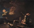 Nicolai Abildgaard - Fingal Sees the Ghosts of his Forefathers by Moonlight - KMS3986 - Statens Museum for Kunst