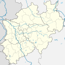 DUS is located in North Rhine-Westphalia