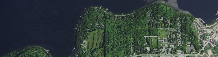Northwestern side of the village of Sister Bay, Door County, Wisconsin 2020 (cropped)