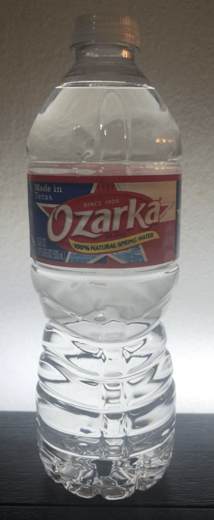 Ozarka water bottle