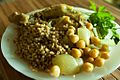 Palestinian couscous
