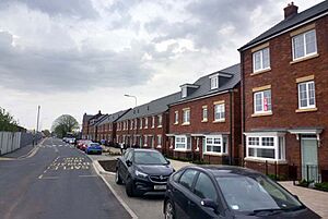 Part of The Mill housing development, Canton, Cardiff