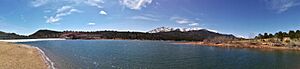 Pikes Peak Crystal Creek Reservoir Panorama IMG 20180416 111907