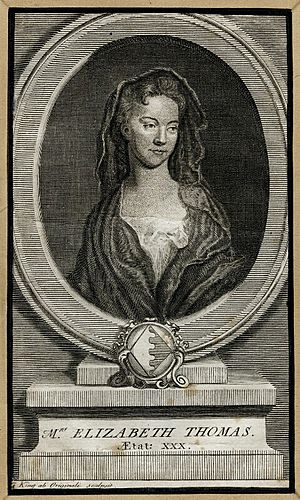 Portrait of Elizabeth Thomas by Giles King