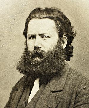 Portrait of Henrik Ibsen, 1863-64 (cropped)