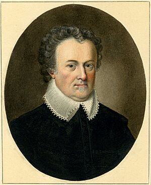 Portrait of Michael Drayton by Sylvester Harding
