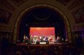 Proscenium stage at the Calumet Theatre
