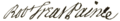 Robert Paine signature