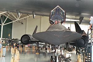 SR-71 fore-view Evergreen Museum