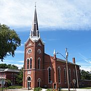 St. Mary's Church - Davenport, Iowa (cropped)